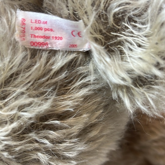 STEIFF “THEODORE” 2005 LIMITED EDITION 1902-2002 MOHAIR BEAR - Picture 6 of 13